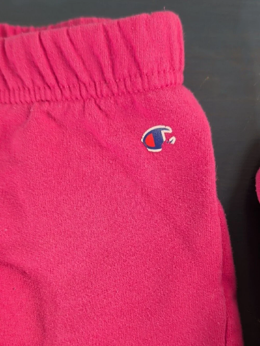 Baby Champion Pink Logo Crewneck Sweatsuit